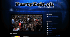 Desktop Screenshot of partyzeit.ch